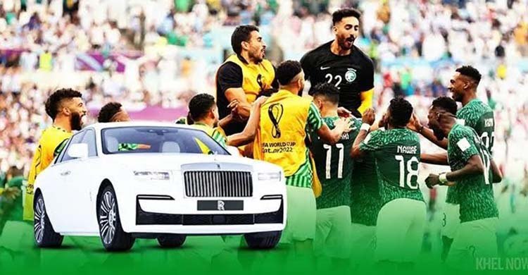 রোলস রয়েস গাড়ি উপহার পাচ্ছেন বিশ্বকাপে সৌদি ফুটবলাররা